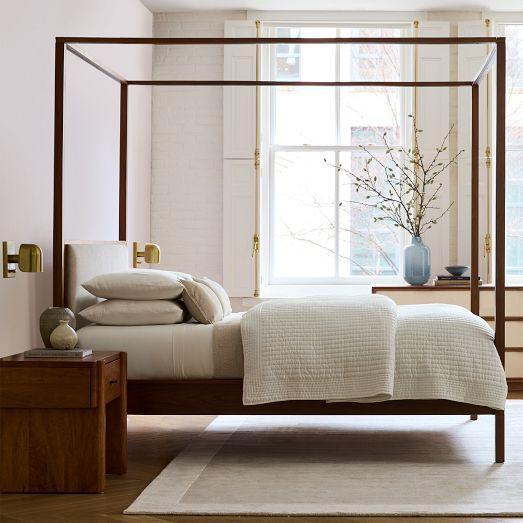 Silky TENCEL™ Pick Stitch Quilt & Shams | West Elm (US)