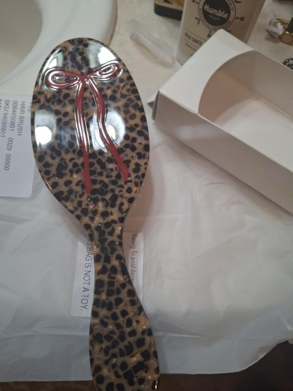 Solar Eclipse Hand-Painted Acetate 2-in-1 Brush | Free People (Global - UK&FR Excluded)