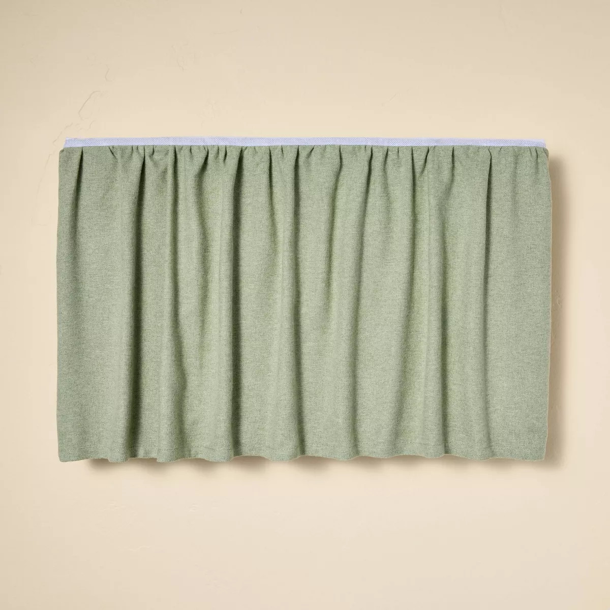 Linen-Like Crib Skirt Green - Hearth & Hand™ with Magnolia | Target