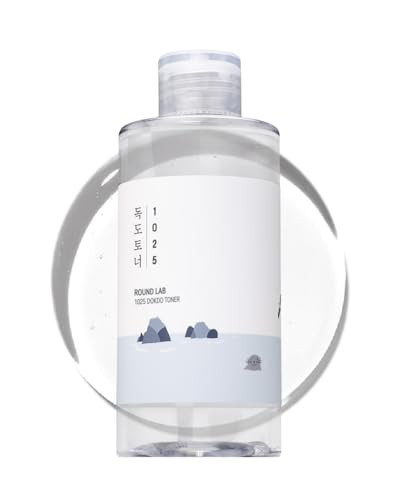 ROUND LAB 1025 Dokdo Toner 6.76 Fl Oz, Oil Control and Reduces Excess Sebum, Gentle Exfoliating Facial Toner, Deep Sea Water for Moisturization, Soft Finish Without Stickiness, Korean Skin Care | Amazon (US)