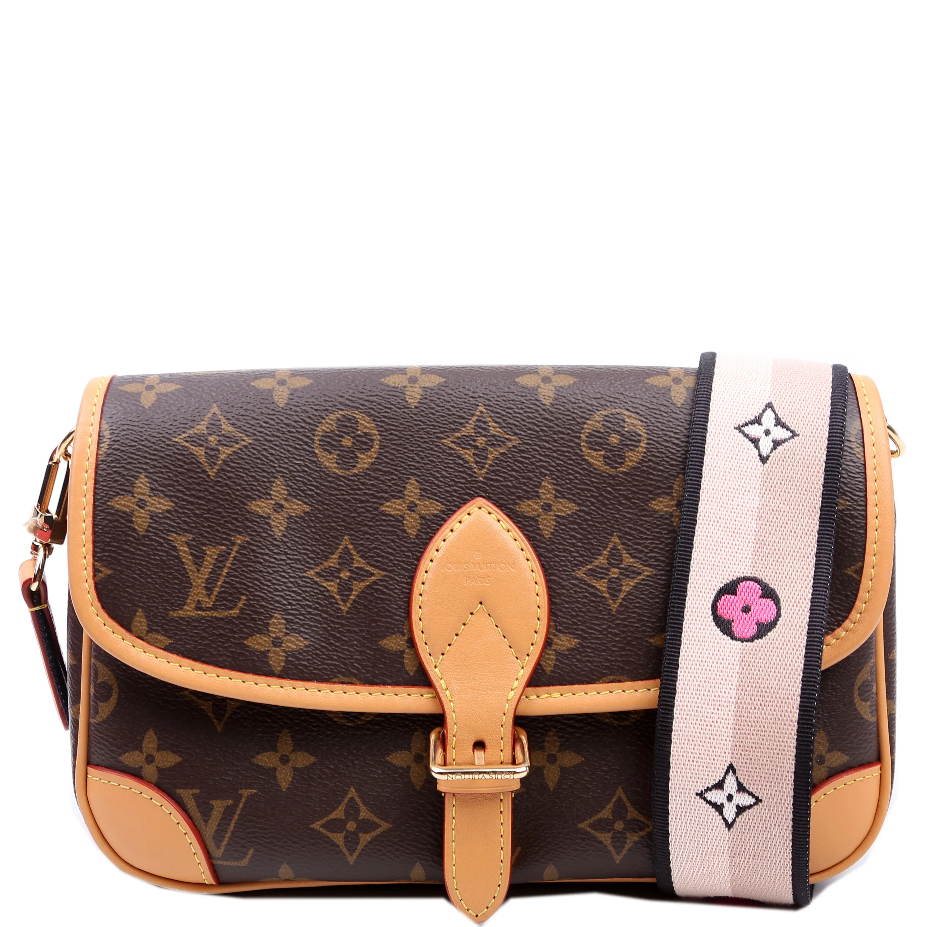 Diane New Model Satchel Monogram | Keeks Designer Handbags