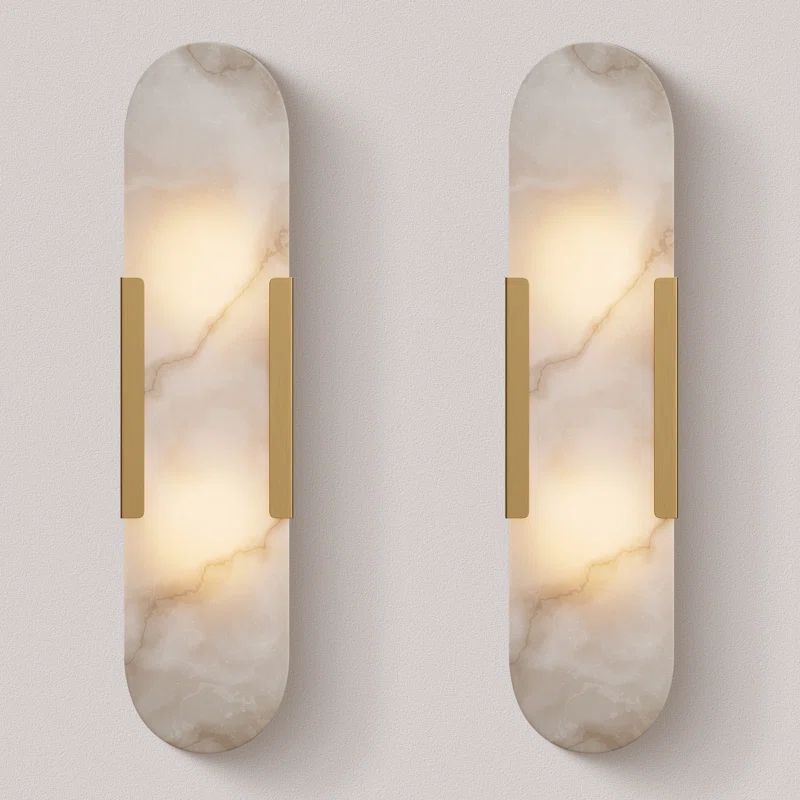 Zaheda Solid Brass Flush Mounted Sconce | Wayfair North America