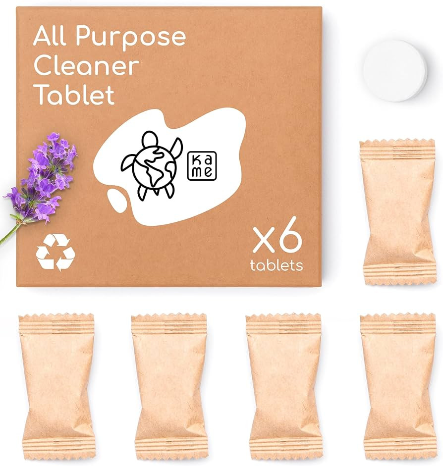 KAME All Purpose Cleaner Refill Tablets - 6 Pack - Multipurpose Cleaner Spray for Kitchen & Bathr... | Amazon (US)