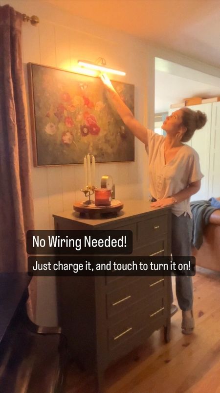 ✨ If you don’t want to worry about wiring or doing electrical work, this light is for you!
I love how cozy a room feels with lighting from lamps, and wall lighting. 
💡FEATURES💡
➤ Rechargeable
➤ Remote to set timer
➤ Dim the brightness
➤ Channel the Light Temp from Cool to Warm
➤ Multiple Size Options
➤ 300° Rotatable Head
➤ Budget Friendly!

#amazonhomefinds #amazonhome #amazonhiddengems #founditonamazon #amazondeals #amazonmusthaves
#vintagestyehomedecor #vintagehomedecor

#LTKFindsUnder50 #LTKHome #LTKVideo