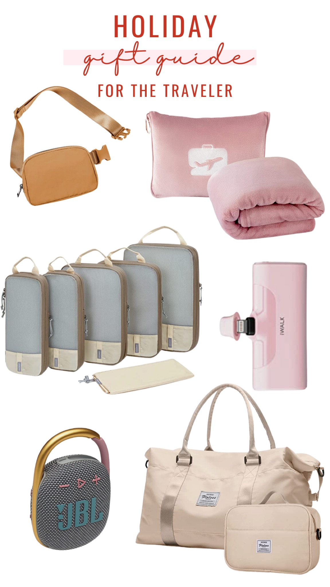 #amazon #amazonfinds #beltbag #dufflebag #traveler #gifts #giftguide #giftideas #packingcubes #planepillow #portablecharger #speaker #bluetoothspeaker #travelspeaker
#giftsforher

#LTKtravel #LTKsalealert #LTKGiftGuide