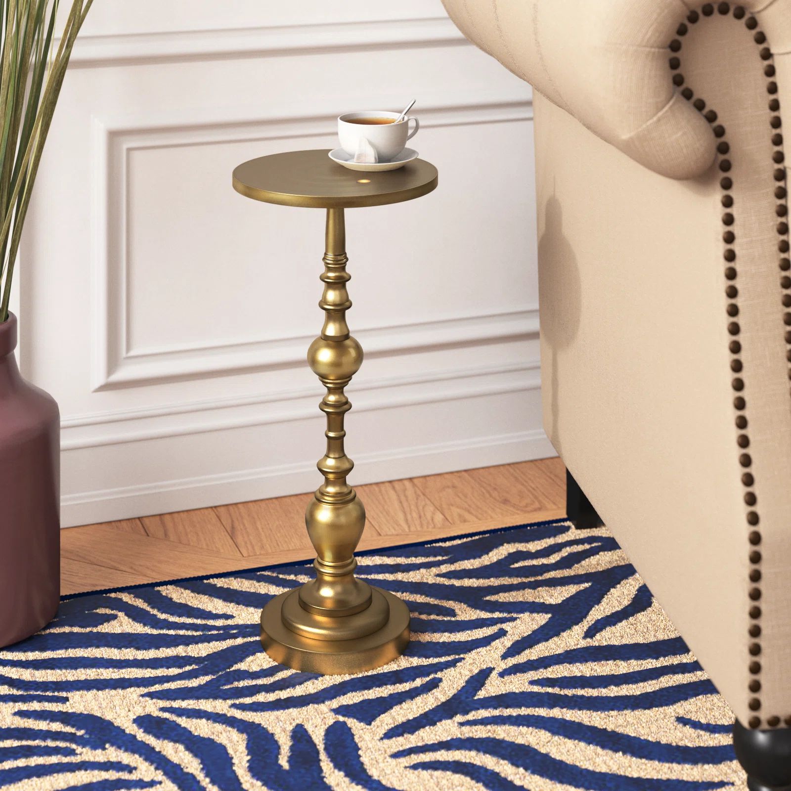 Willa Arlo Interiors Millender Pedestal End Table & Reviews | Wayfair | Wayfair North America