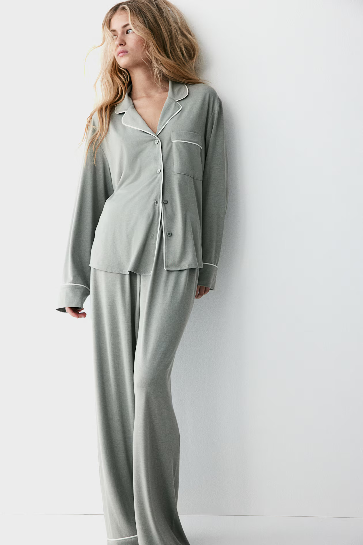 Viscose-Blend Pajamas | H&M (US + CA)