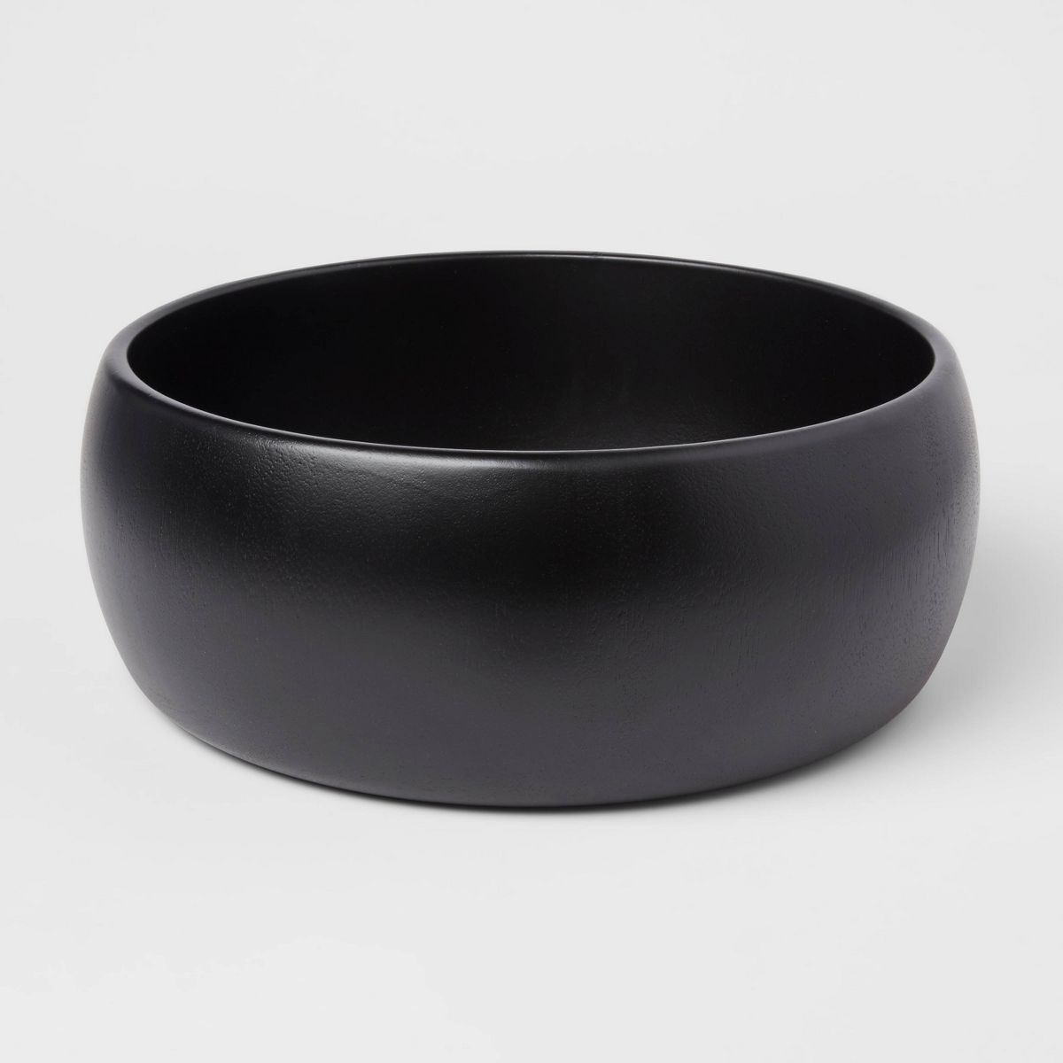 189oz Acacia Modern Serving Bowl Black - Threshold™ | Target