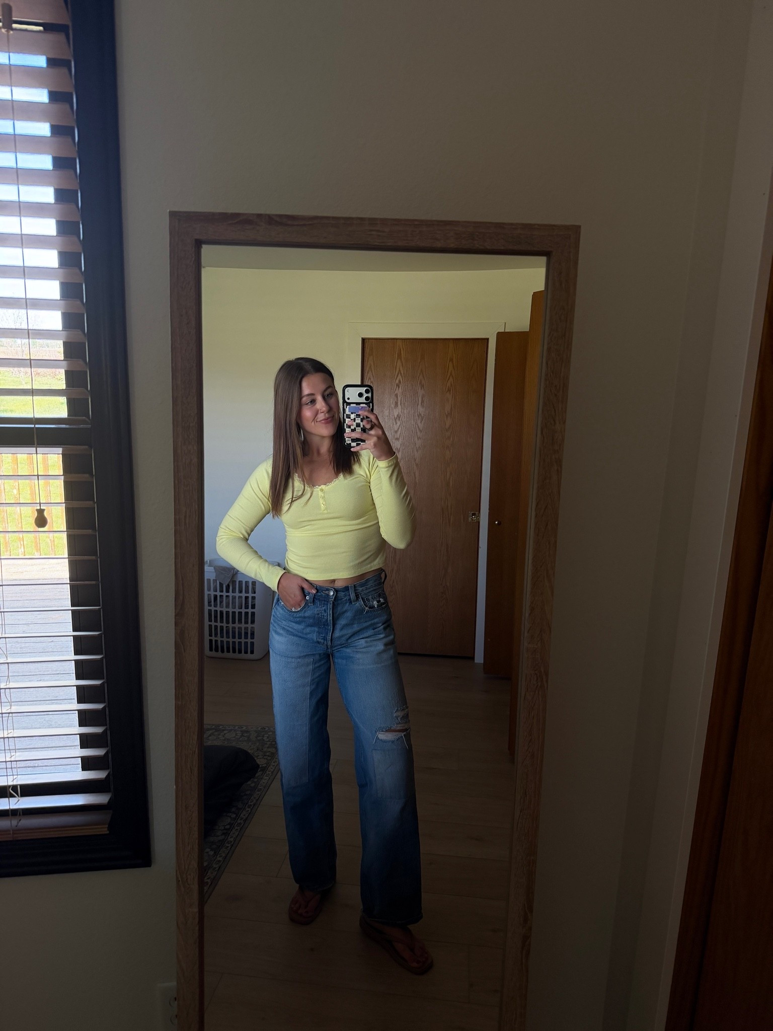 Walmart top for the win!! It’s under $10! 

Jeans are old/out of stock from Target!!

#LTKootd #LTKmomlife