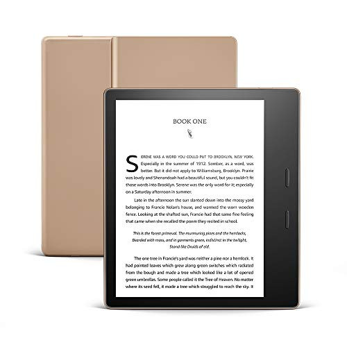Kindle Oasis – With 7” display and page turn buttons | Amazon (US)