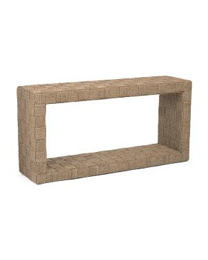 60x29 Seagrass Neyla Console Table | Home | TJ Maxx | TJ Maxx