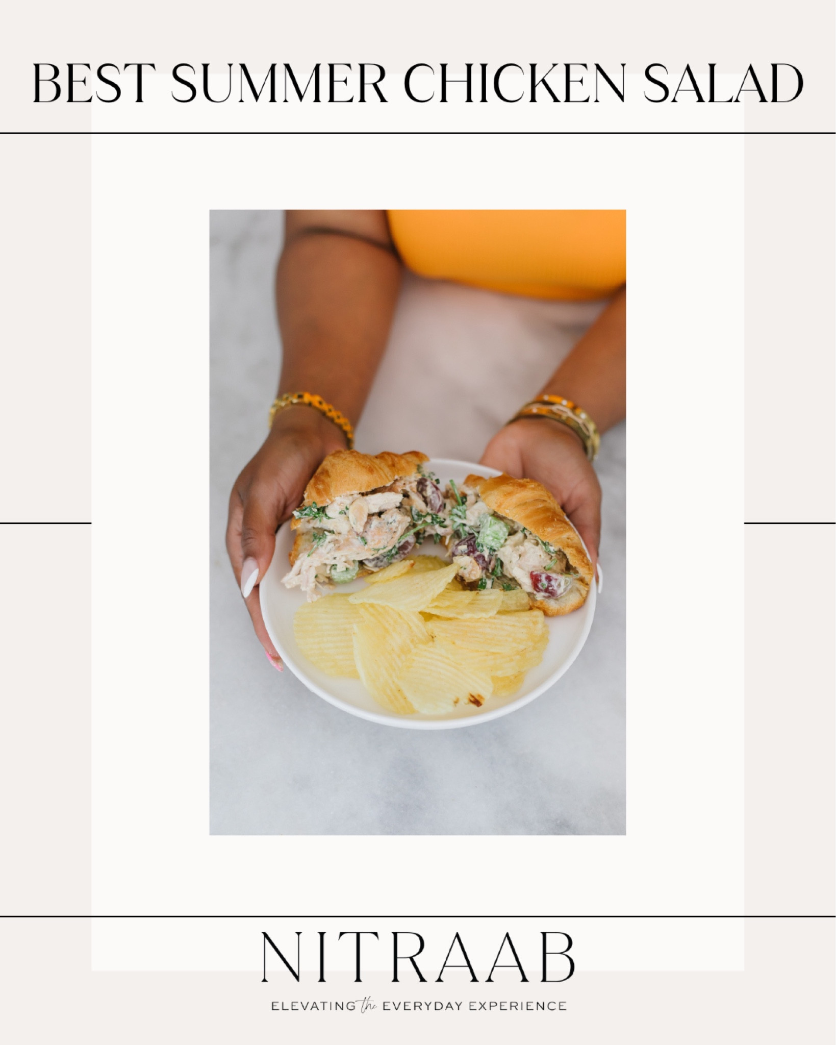 Elevate Your Summer Chicken Salad with Walmart's Finest Ingredients! From Succulent Rotisserie Chicken to Fresh Produce, Find Everything You Need for the Ultimate Salad Creation! 🌞🥗🛒
@walmart #walmartpartner #walmartgrocery

Fresh // flavorful // creamy // easy // healthy // vibrant // summer // classic // recipe // diced chicken // creamy dressing // crisp celery // green onion // fresh grapes // Dijon mustard // toasted almonds // parsley // chicken broth // lemon juice // salt // pepper // cold // chilled // sandwich // chips