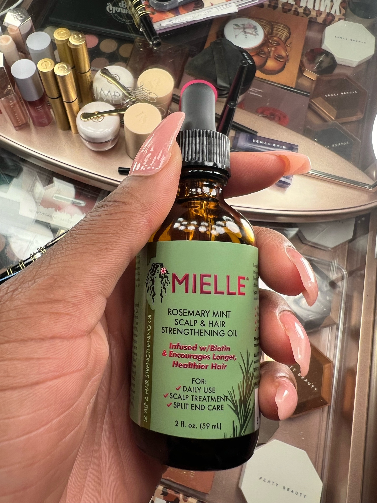 Literally my holy grail. These Rosemary Mint Biotin Drops are my favorite 

#LTKBeauty #LTKSaleAlert