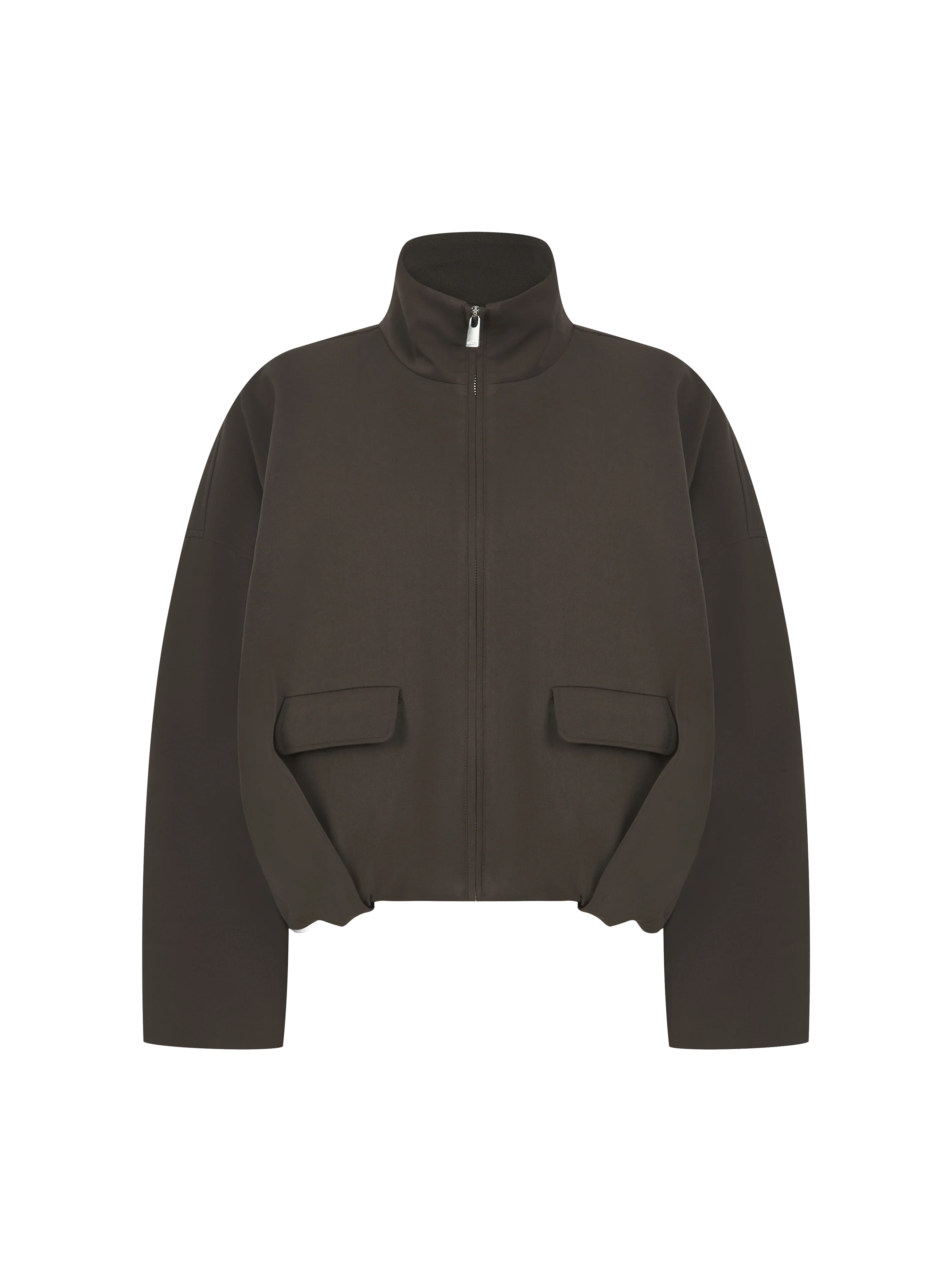 Tailored Track Jacket - Mole Brown | Maebe