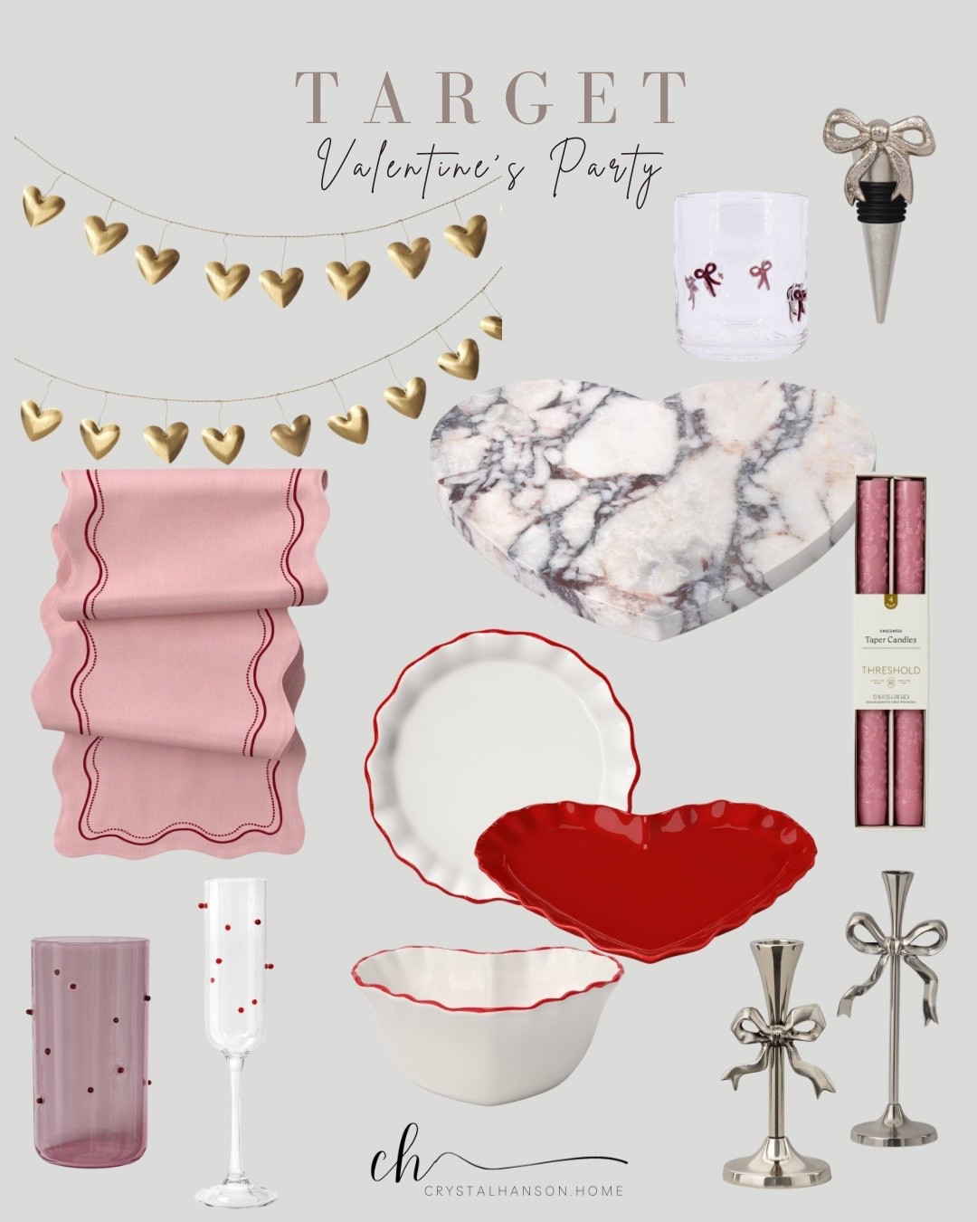 Super cute valentines party decor from target 

#LTKHome #LTKValentine
