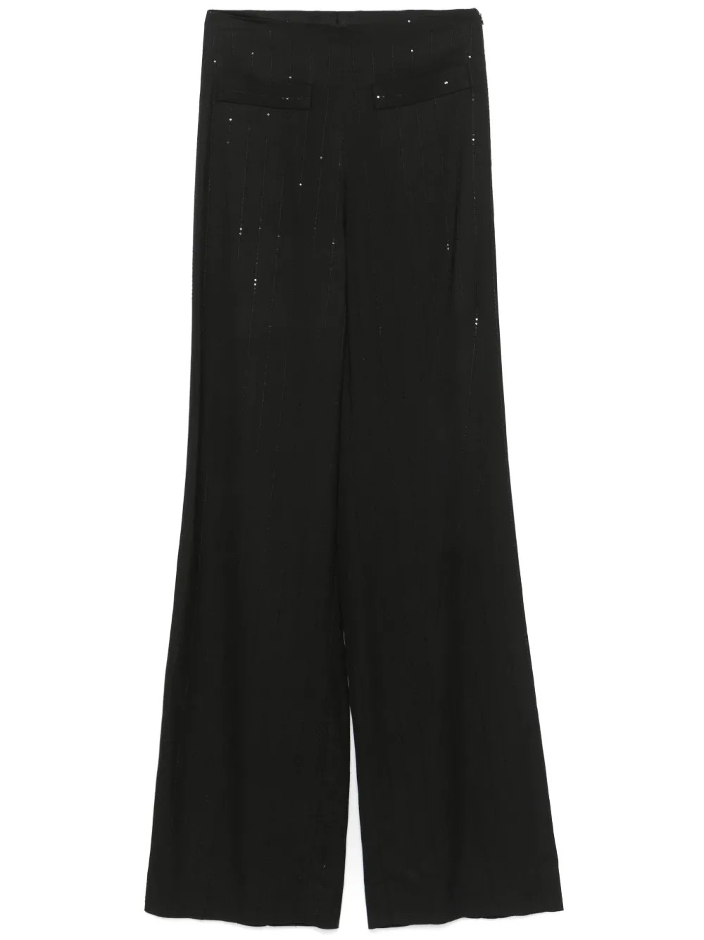 sequined palazzo pants | Farfetch Global