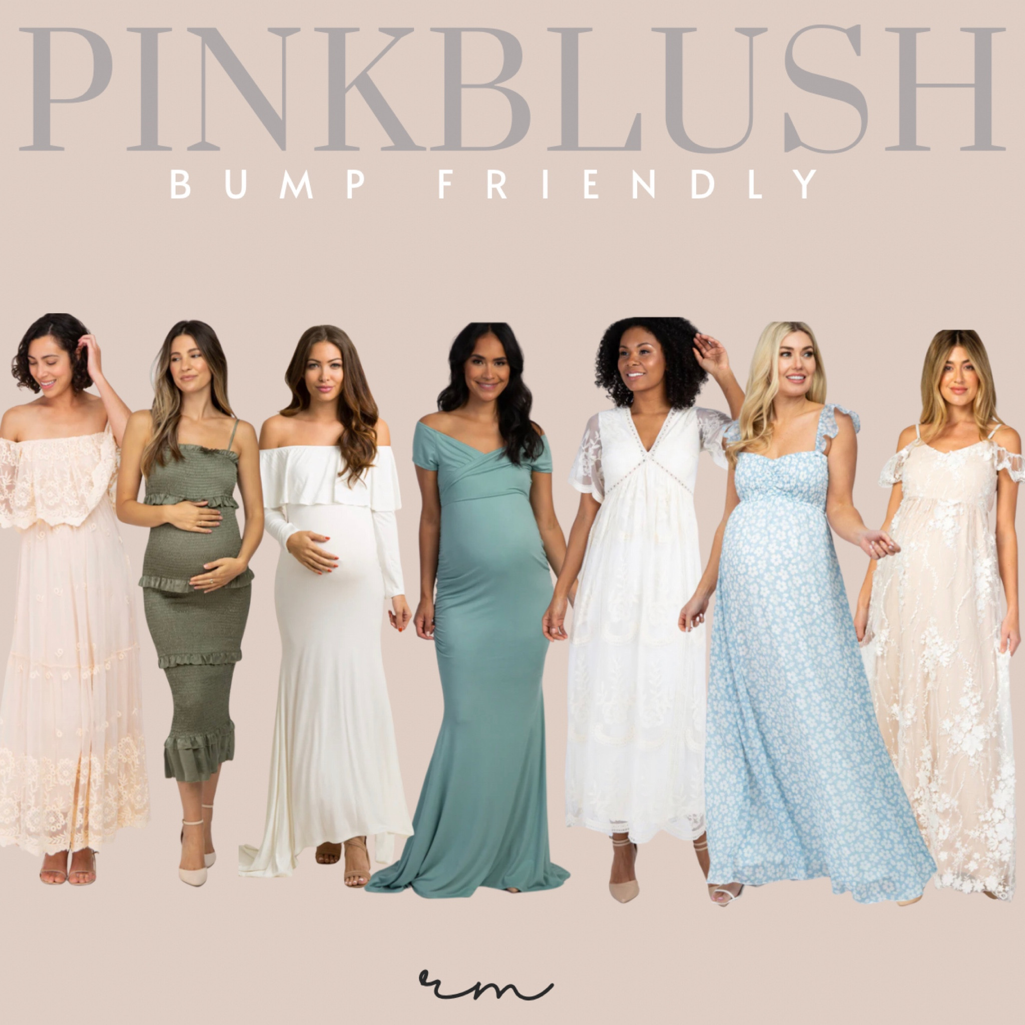 Bump friendly and post-bump friendly maternity gowns. Great options for family photos and on sale right now!! Each gown comes in a variety of colors.

#LTKfamily #LTKbump #LTKunder100