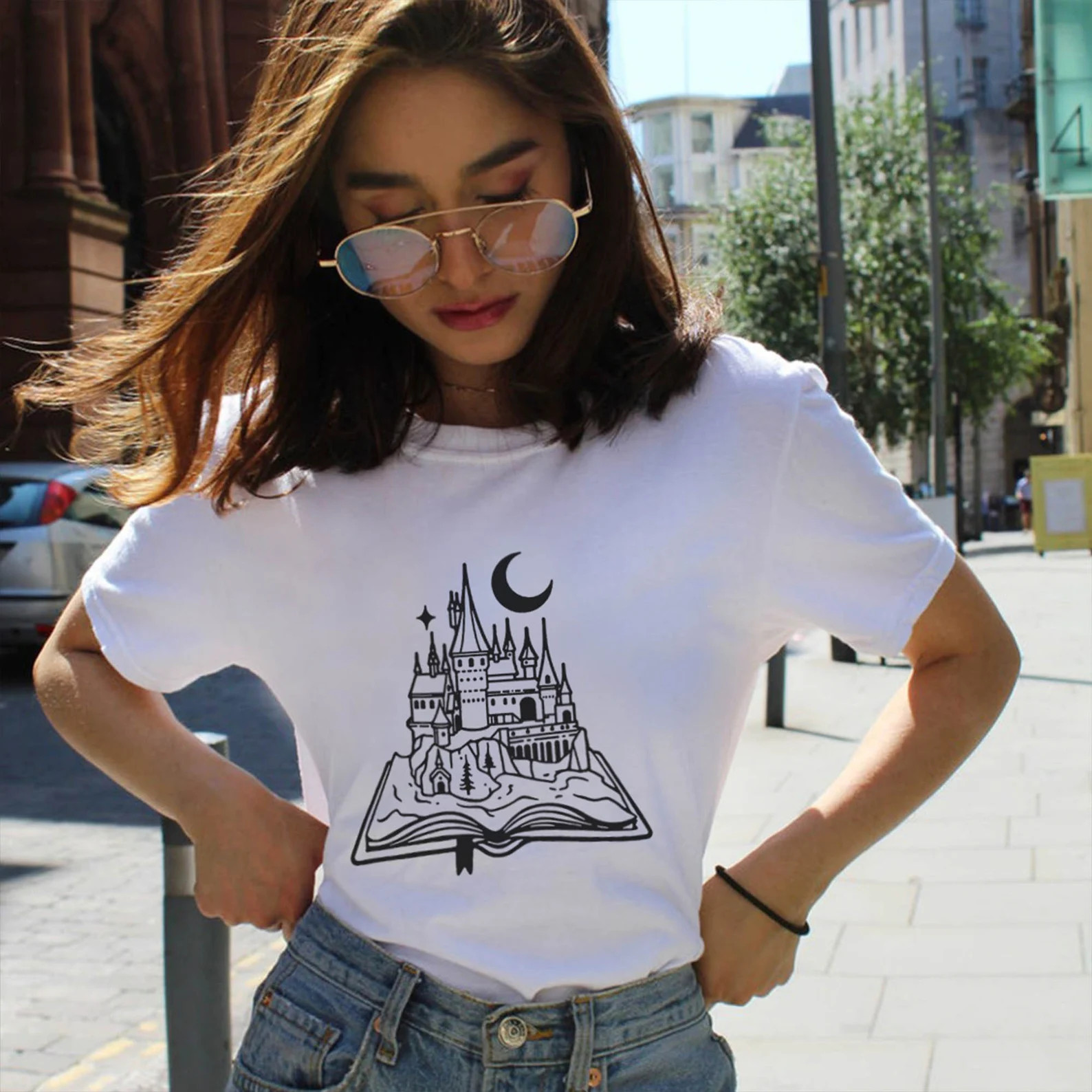 Mzshop  T-shirt  Hogwarts  Harry Potter  Harry Potter - Etsy | Etsy (US)