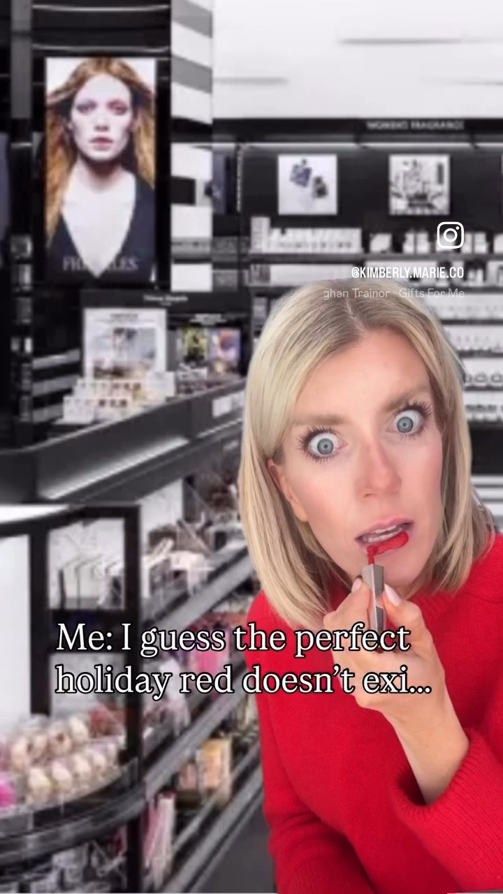 The most perfect holiday red lipstick 

Color: uncensored

#LTKGiftGuide #LTKHoliday #LTKBeauty