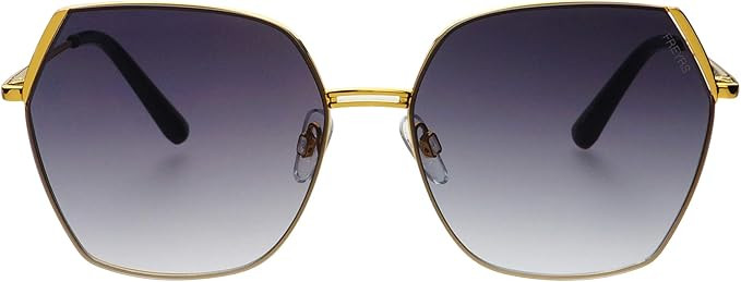 FREYRS Chelsie Designer Fashion Large Oversized Womens Sunglasses | Amazon (US)