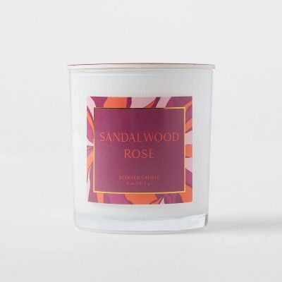 5oz Glass Jar Sandalwood Rose Candle - Opalhouse&#8482; | Target