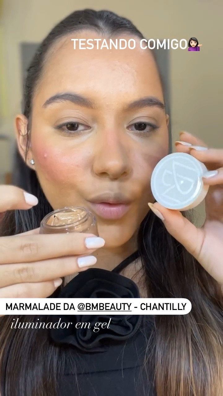 Testando o iluminador em gel da BM Beauty na cor Chantilly🤍

#LTKbrasil #LTKbeleza