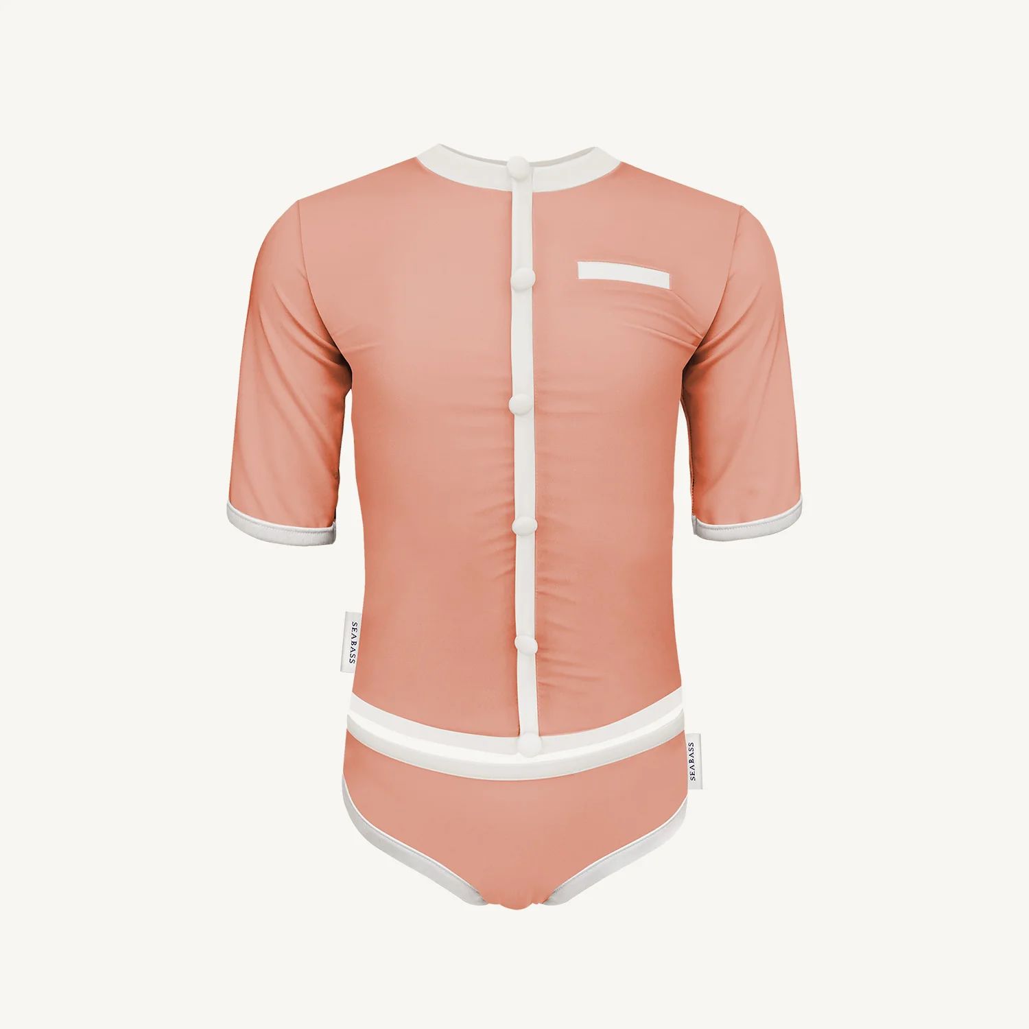 Girl UV Two-piece Swimsuit Coco Palm Springs - peach blush | Seabass