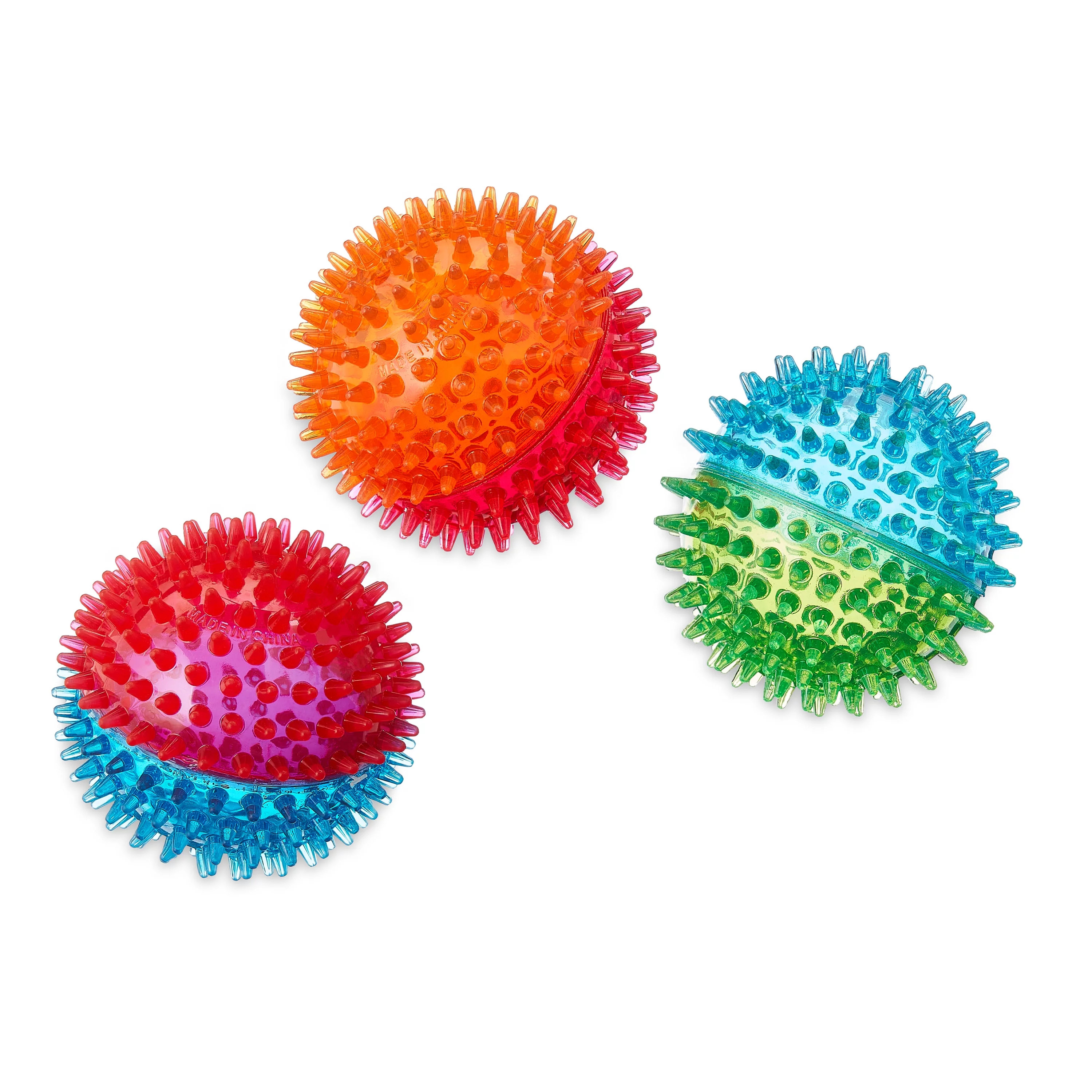 Vibrant Life Fetch Buddy Spiky Ball Dog Toy, Color May Vary, Chew Level 3 - Walmart.com | Walmart (US)