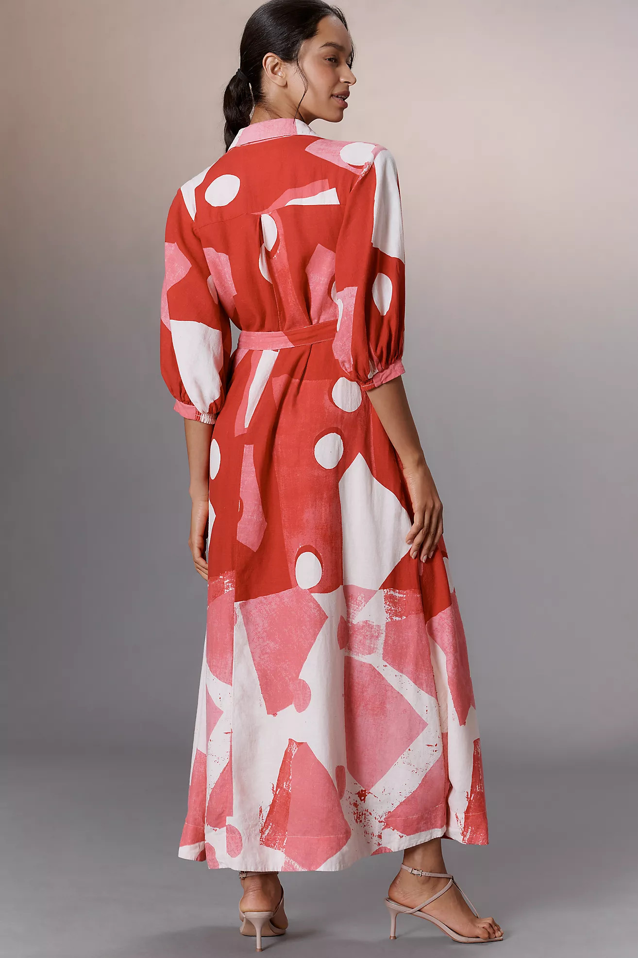 The Irene Linen Shirt Dress by Maeve | Anthropologie (US)