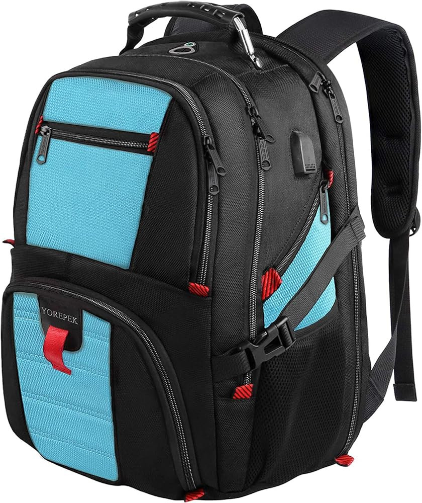 YOREPEK Travel Backpack, Extra Large 50L Laptop Backpacks for Men Women, Water Resistant College ... | Amazon (US)