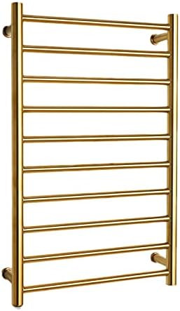 Towel Warmer and Drying Rack, Towel Warmer Heated Towel Rack, 10-Bars Wall Mounted Electric Towel... | Amazon (US)