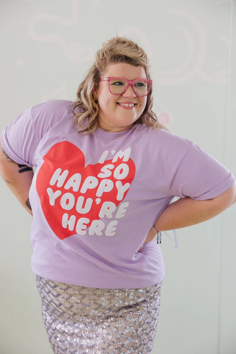 Happy You're Here Tee | Get Your Teach On
