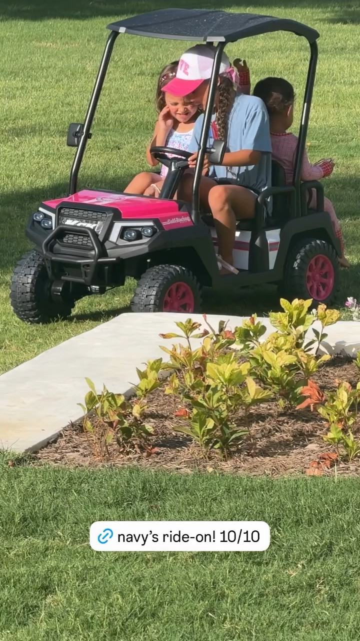 Navy’s ride on car!!! 10/10 the kids absolutely love this thing!

#LTKmomlife #LTKKids #LTKHome