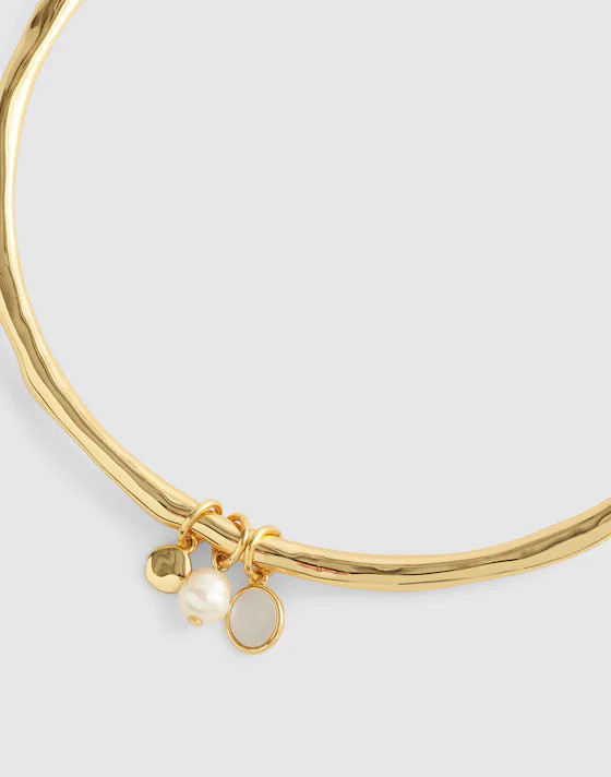 Mother-of-Pearl Wire Choker Necklace | Madewell