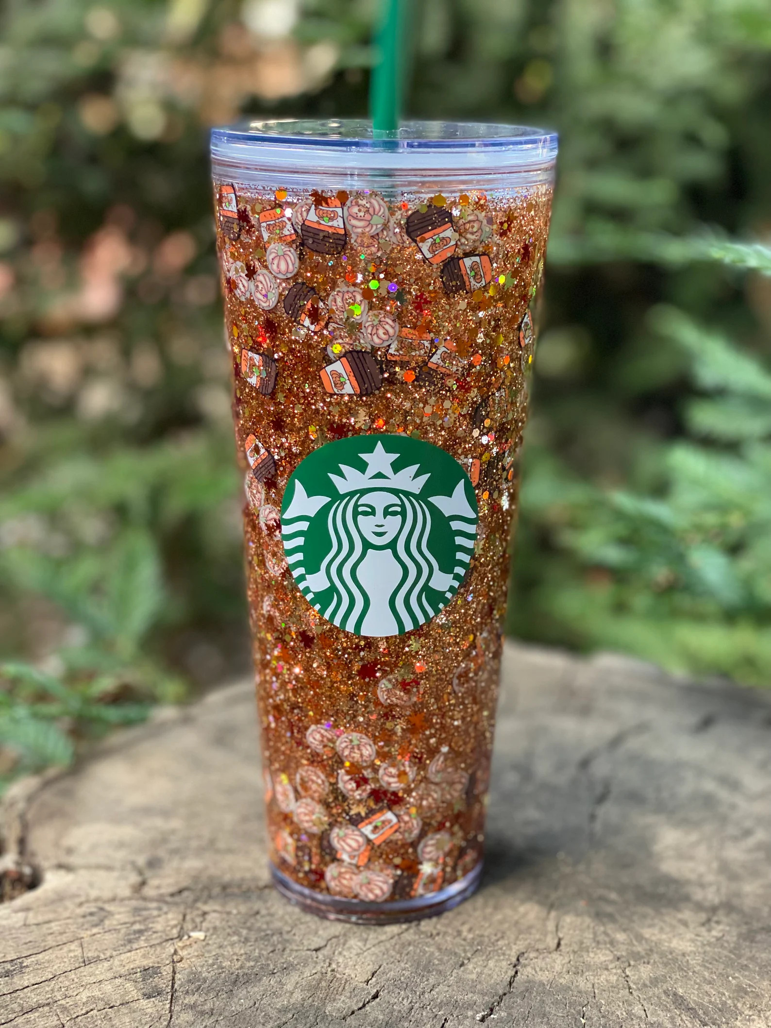 Starbucks Fall Snowglobe Tumbler | Etsy (US)