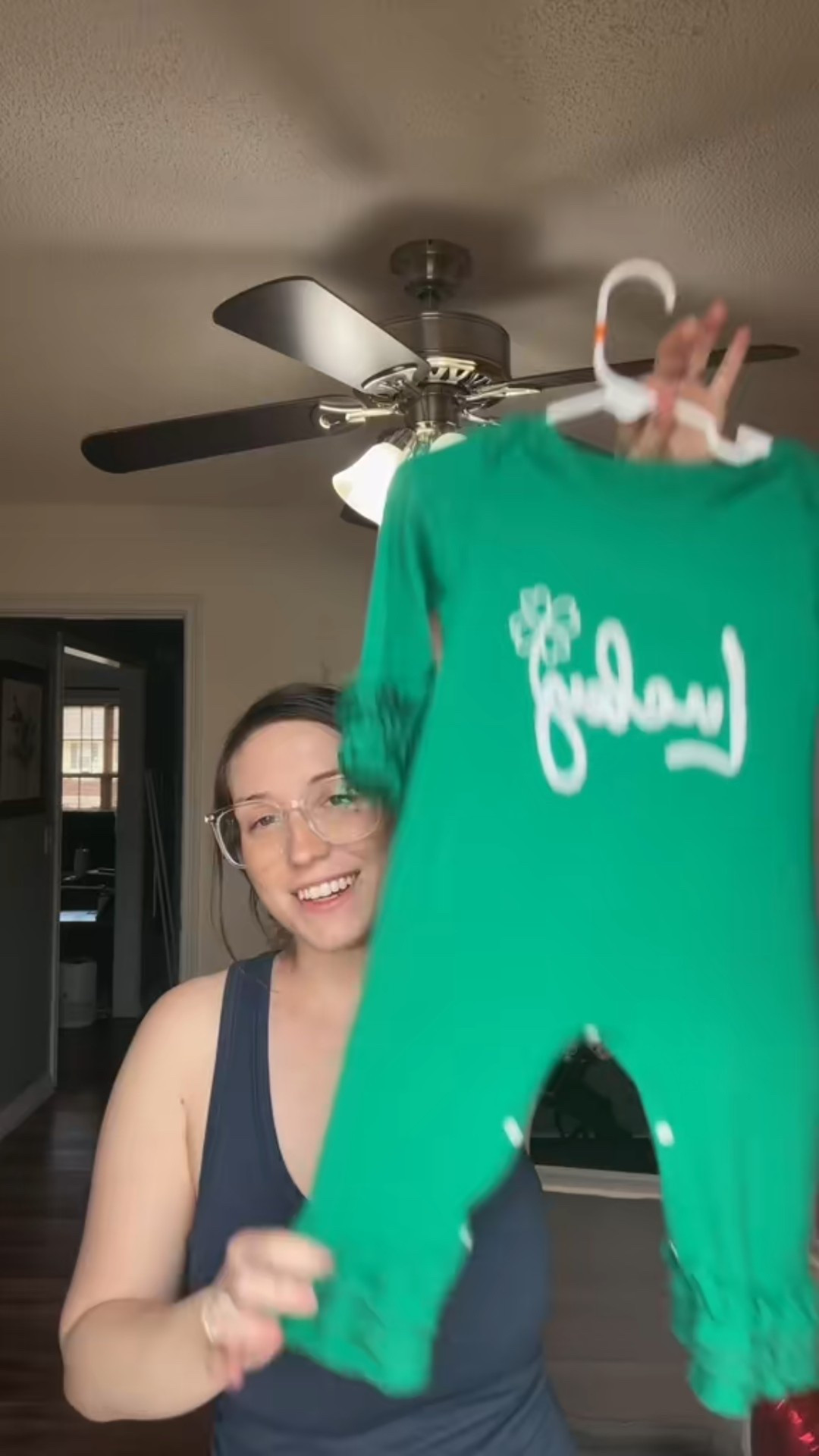 How cute is this St Pattys day baby girl outfit 💚

#LTKFamily #LTKBaby #LTKKids