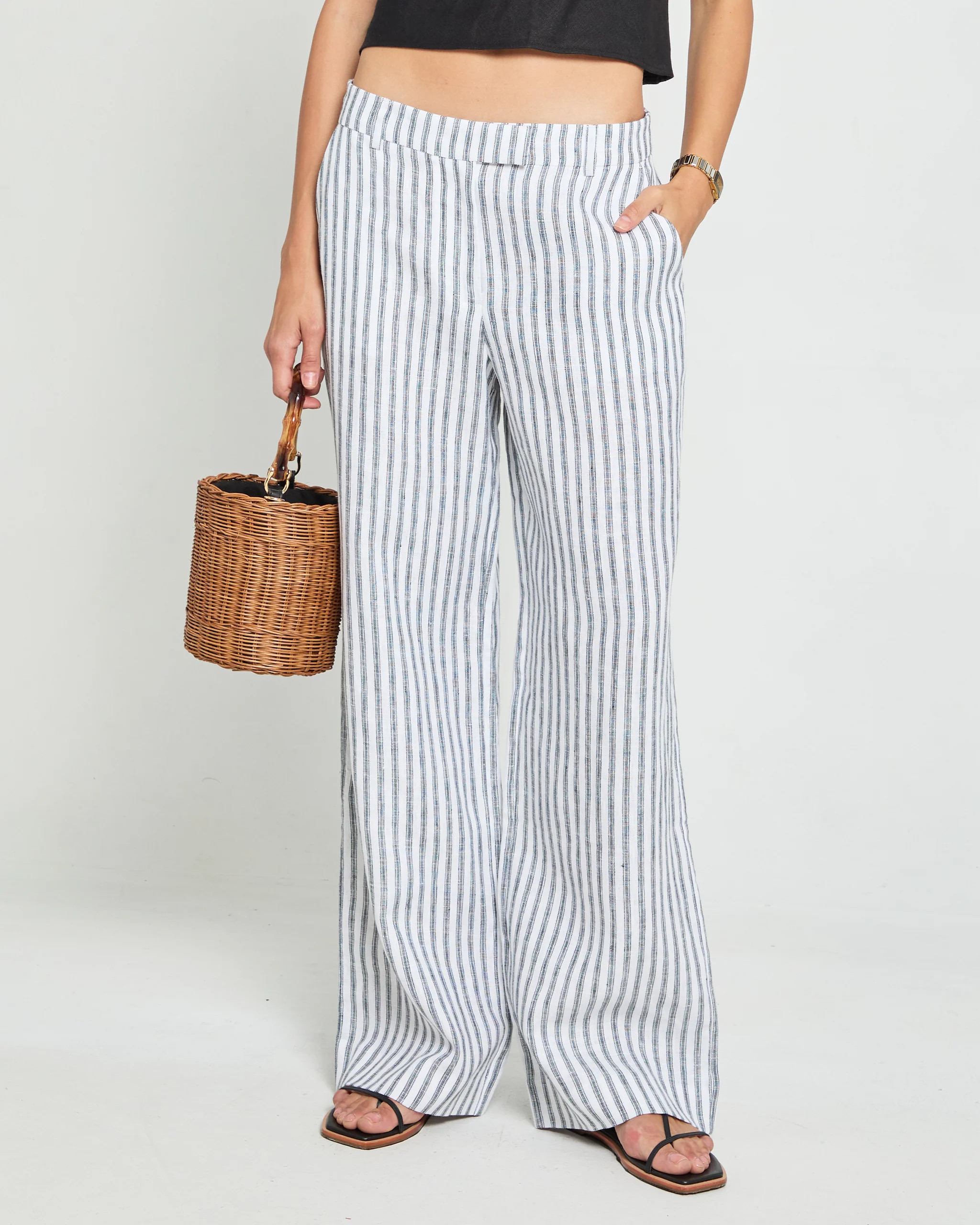 Antonia Linen Pant | Few Moda