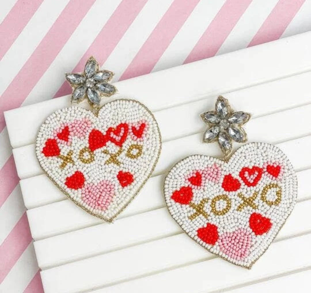 XOXO Babe Beaded Earrings | Etsy (US)