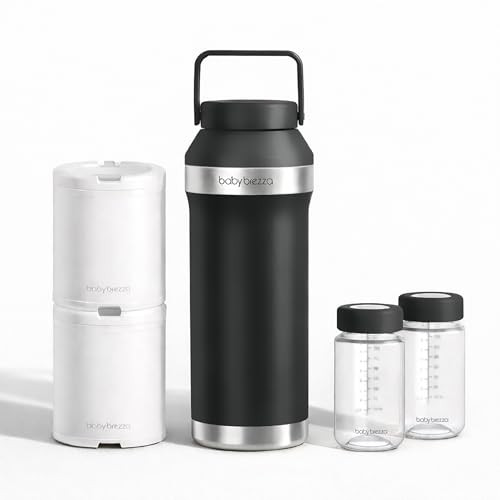 Baby Brezza All Day Portable Breastmilk Cooler, Large 20oz Capacity, Black | Amazon (US)