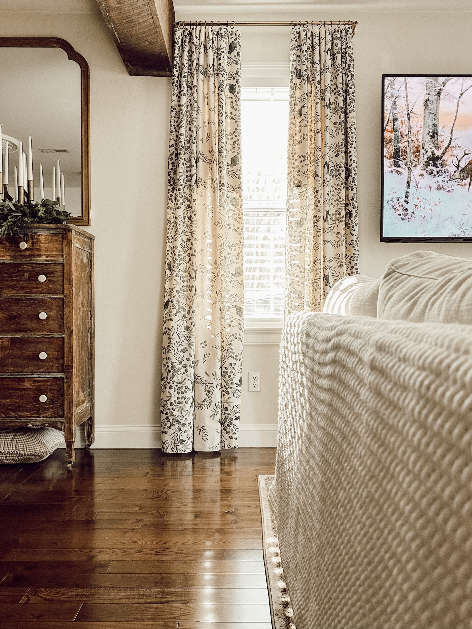 The tablecloths I used to make curtains in our living room last Christmas, are back in stock! 

#LTKHome #LTKFindsUnder100 #LTKSeasonal