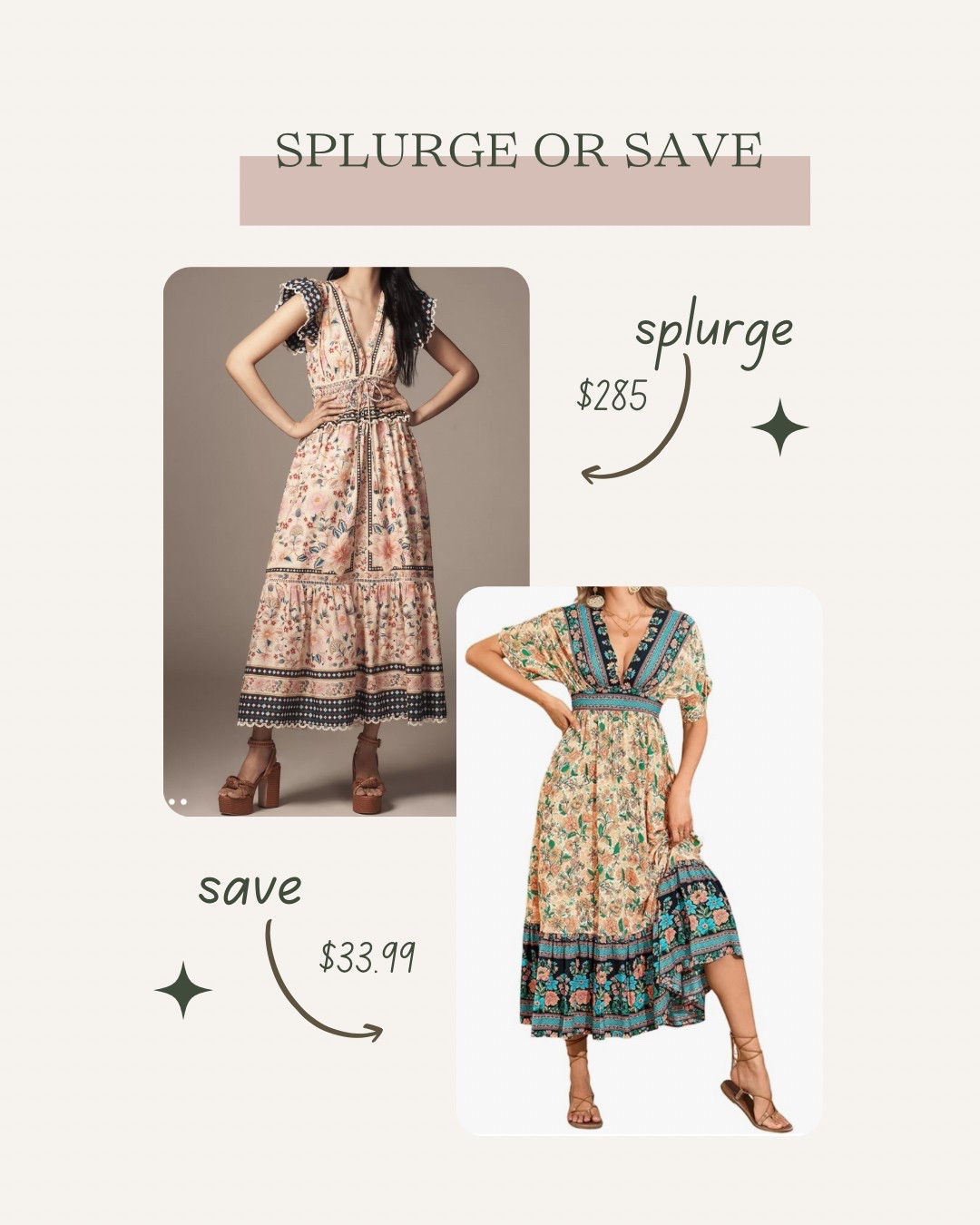 That Anthropologie dress is to die for, but so pricey. Amazon dupe is a great affordable alternative 🤍

#LTKFindsUnder50 #LTKStyleTip