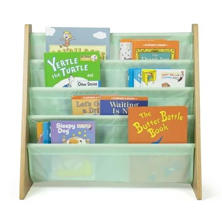 Humble Crew Bailey Kids Bookshelf 4 Tier Book Organizer | Walmart (US)