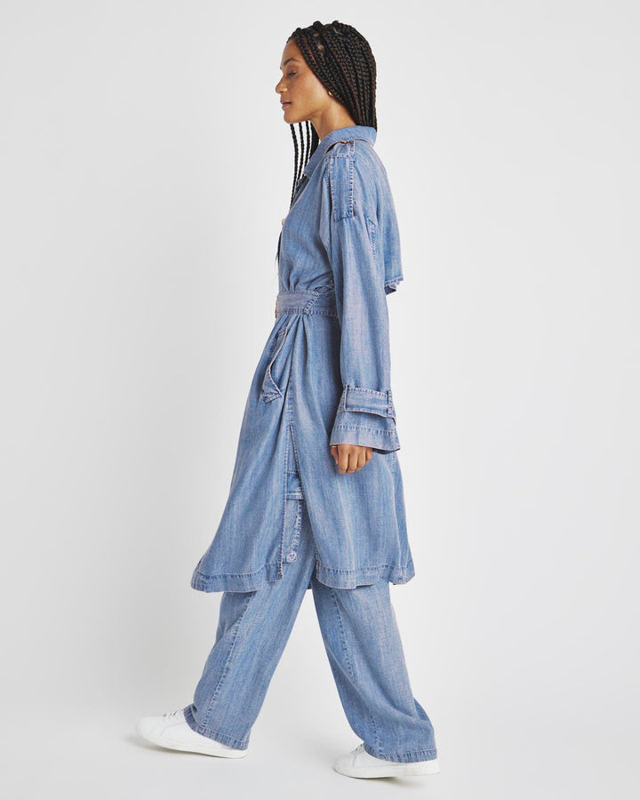 Dane Indigo Coat | Splendid