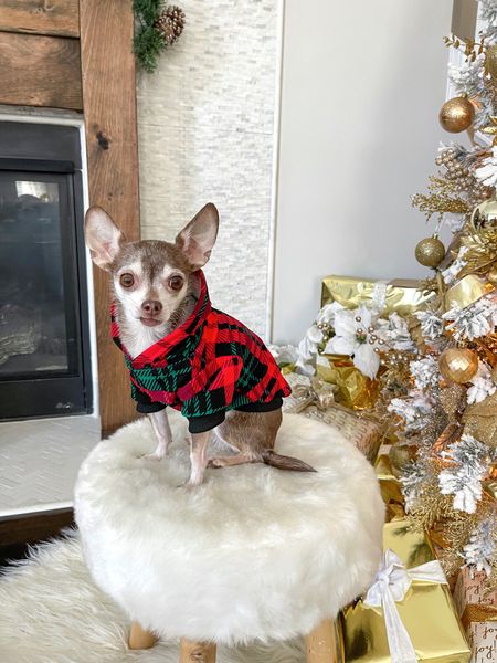 The perfect plaid for Christmas!

Dog clothes, Christmas outfit, dog hoodie

#LTKSeasonal #LTKHoliday #LTKfamily