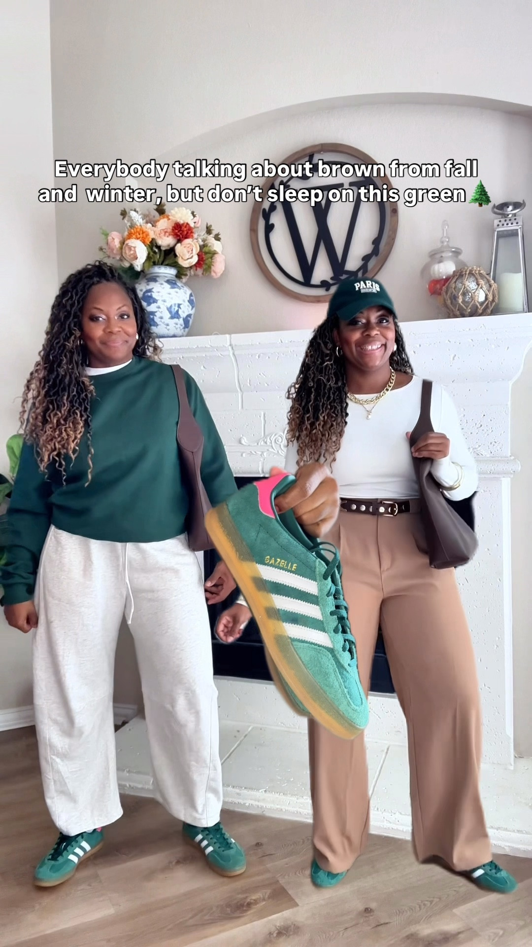 Dark green outfits for fall and winter featuring Green Adidas sambas 

#LTKShoeCrush #LTKStyleTip #LTKHoliday