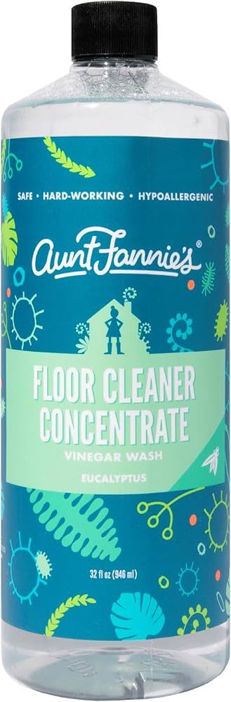 Aunt Fannie's Ultra Concentrated Floor Cleaner Vinegar Wash, Multi-Surface Floor Cleaner For Mopp... | Amazon (US)