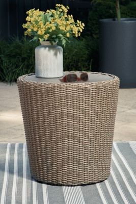 Danson Outdoor End Table | Ashley | Ashley