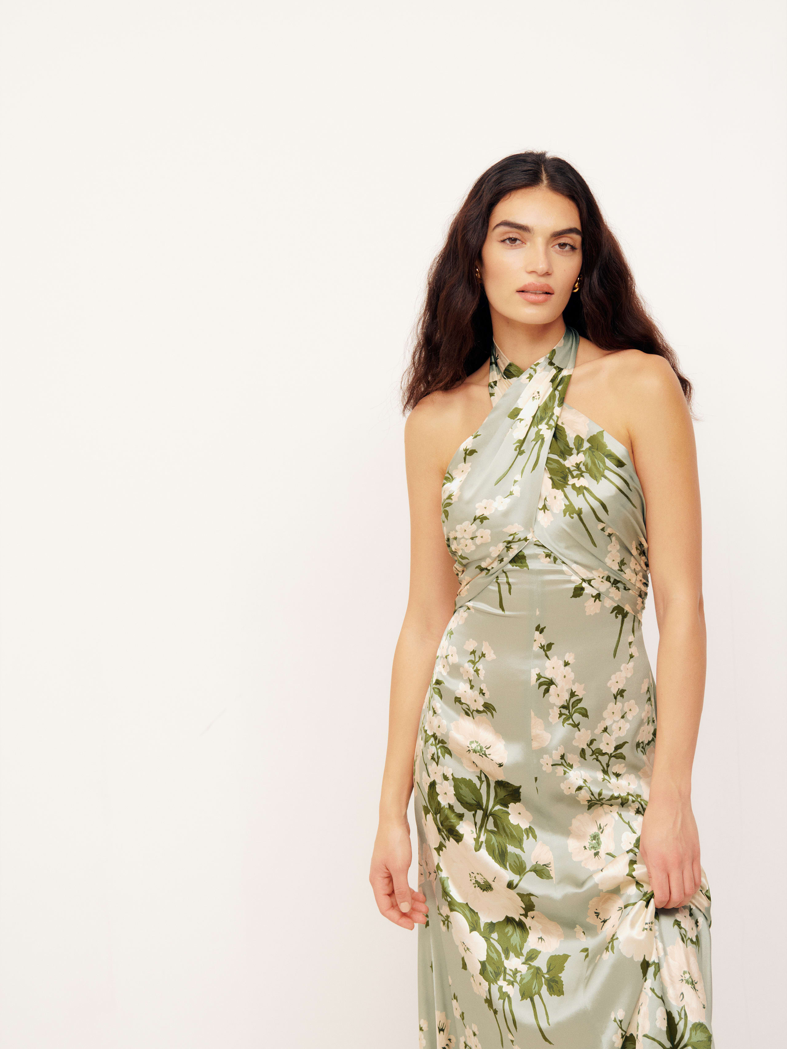 Veria Silk Dress | Reformation (Global)