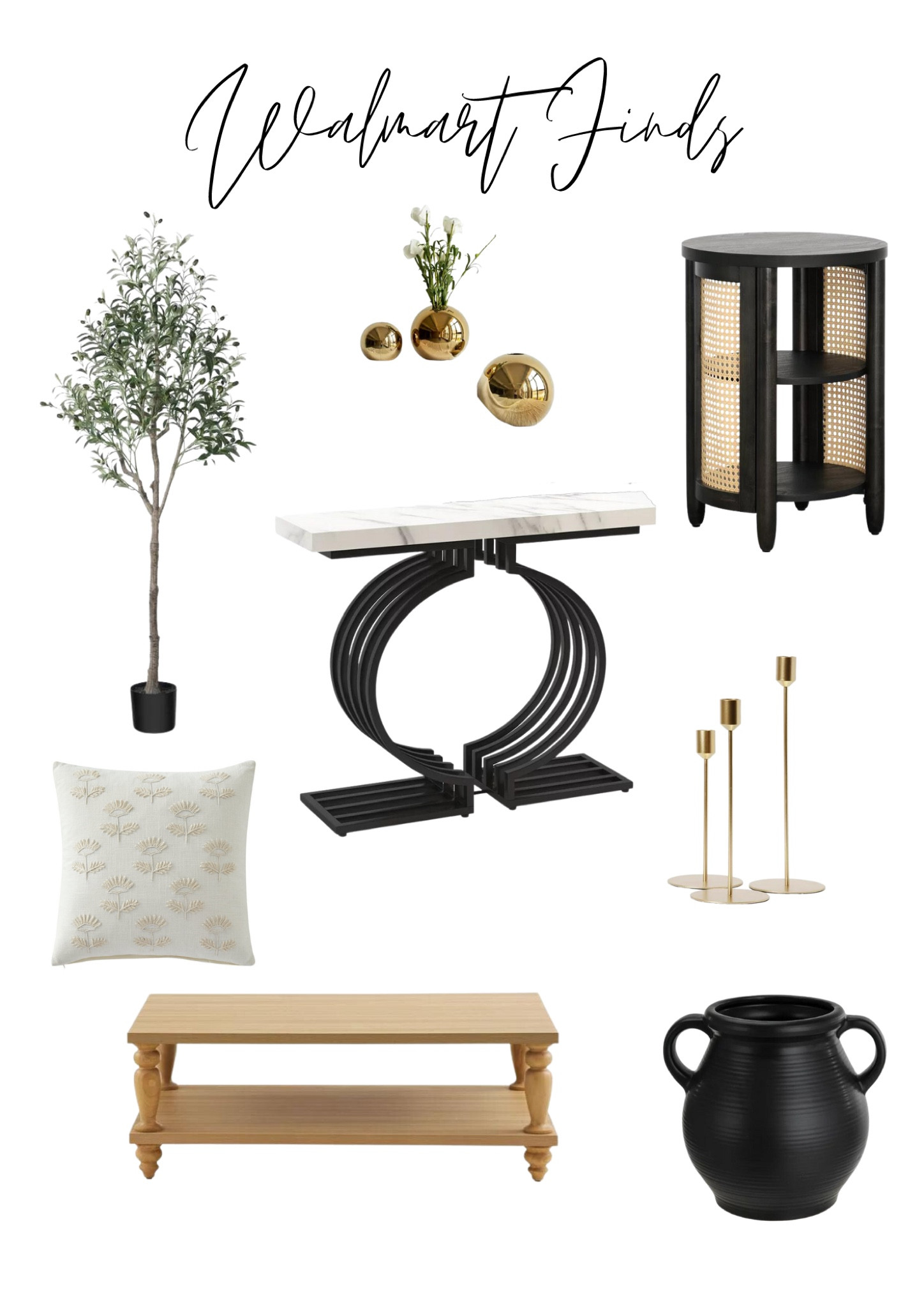 Walmart finds for the win!

Walmart, Walmart finds, Walmart home, olive tree, plant, coffee table, console table, tables, end table, rattan, candle, candle holder, candlesticks, pillow, pillow decor, vase, planter, vases, style, decor ideas, organic, organic modern home, home styling, home decor, sale, sale alert 

#LTKSeasonal #LTKU #LTKhome