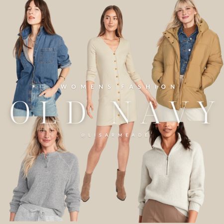 Old Navy 50% off everything!! 
.
Womens fashion / fall style / fall / clothes / coat / neutral / denim / sweaters / Henley/ old navy style 

#LTKsalealert #LTKunder50